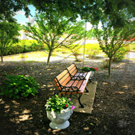 Macomb Station Garden Bench