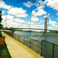 Bridge and Port from Riverfront Park