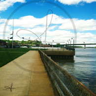 Port of Burlington Sidewalk View