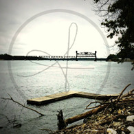 South Boat Dock View Train Bridge