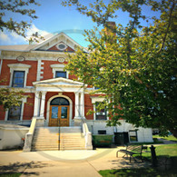 Courthouse Doors and Tree