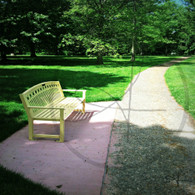 Crapo Bench on Path