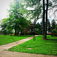 Crapo Park Sidewalk Path