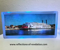 American Queen Glass Block