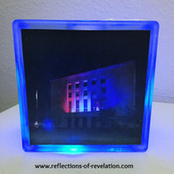 Memorial Auditorium Glass Block