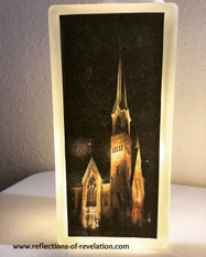 First United Methodist Church Glass Block