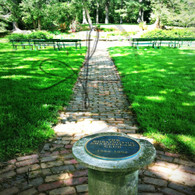 Shakespeares Garden Path and Benches
