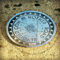 Route 66 Metal Disc at Pier