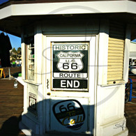 Original Route 66 Cali Sign