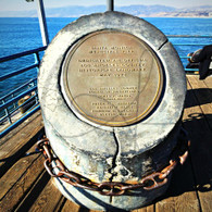 Santa Monica Pier Historical Landmark Marker