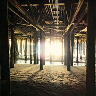 Sunburst Under Pier
