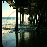 Under Pier and Reflection