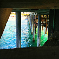Pier Pole Through View