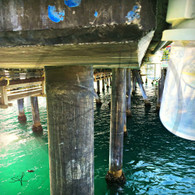 Pier Posts Light View