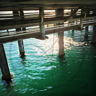 Sunlight Under Pier
