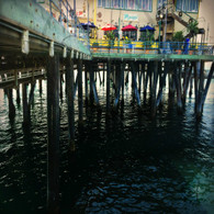 Pier Poles Under Restaurant