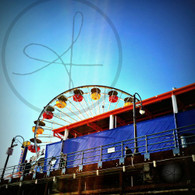 Ferris Wheel View from Shore