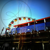 Pacific Park Wheel from Shore