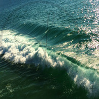 Pacific Ocean Wave and Foam