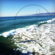Pacific Ocean Wave Shoreline