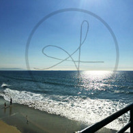 Playing at Pacific Shoreline