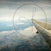 Belize Wing and Clouds