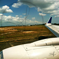 Belize Airport View From Runway