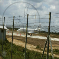 Belize Airport Fence