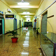 Belize City Long Hallway