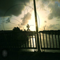 Belize City Sunset River View