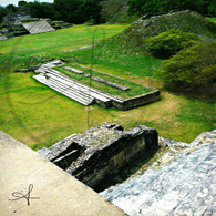 Altun Ha Side Ruins View