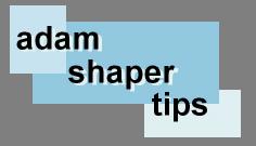 Adam Shaper Tips Logo