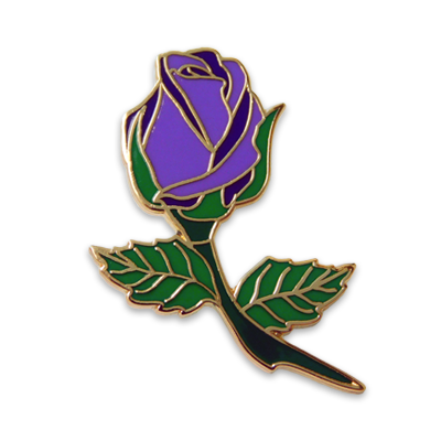 Purple Rose Bud (Flower) 