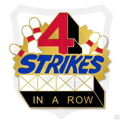 4 Strikes in a Row