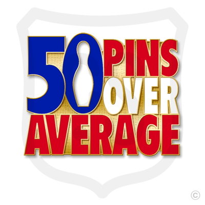 50 Pins Over Average
