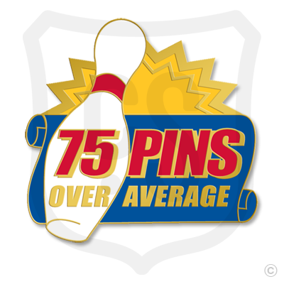 75 Pins Over Average