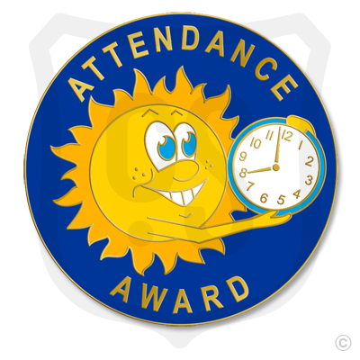 Attendance Award Sun/Clock