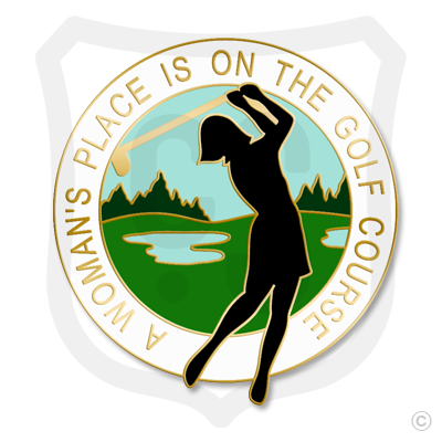 A Woman's Place is on the Golf Course