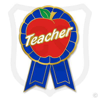 Blue Ribbon Teacher (Apple)