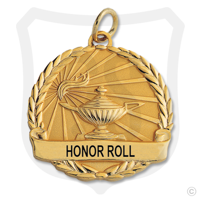 Lamp of Learning (Honor Roll) - C. Sanders Emblems