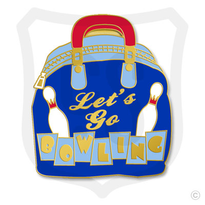 Let's Go Bowling- Bowling Bag