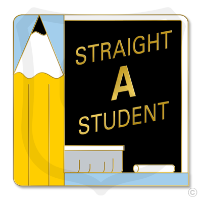 Straight A Student - C. Sanders Emblems
