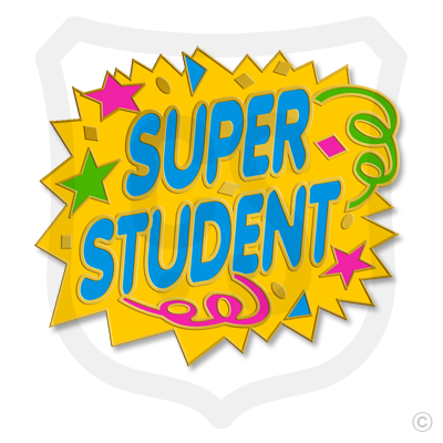 Super Student w/ Streamers