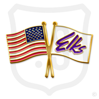 U.S. Flag & Elks Flag