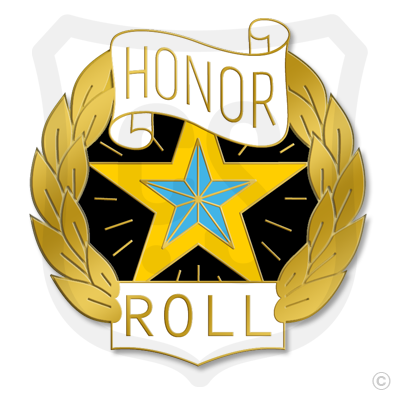 Honor Roll w/ Star & Laurel