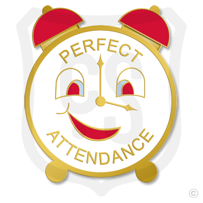 Perfect Attendance - Clock