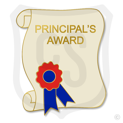 Principal's Award with Scroll