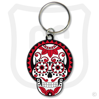 Sugar Skull (Day of the Dead) White & Red