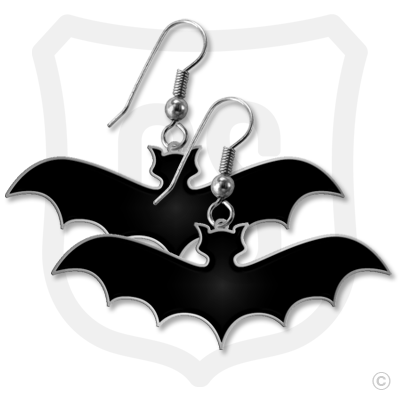 Flying Bats Earrings