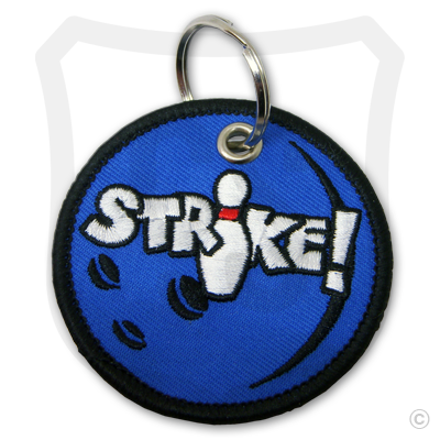 Embroidered Bowling Ball w/ STRIKE!